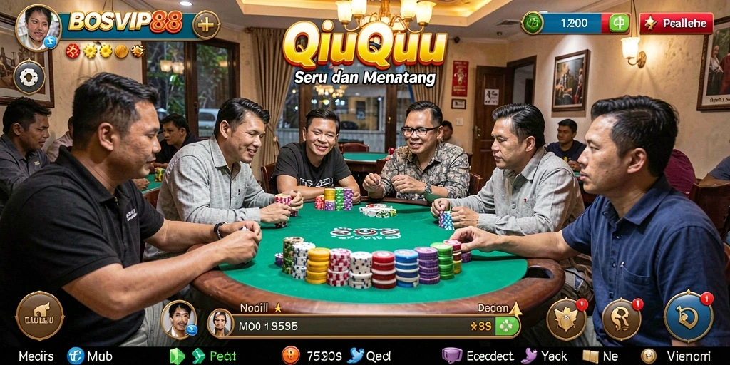 Tampilan gameplay seru dan menantang di BOSVIP88.
