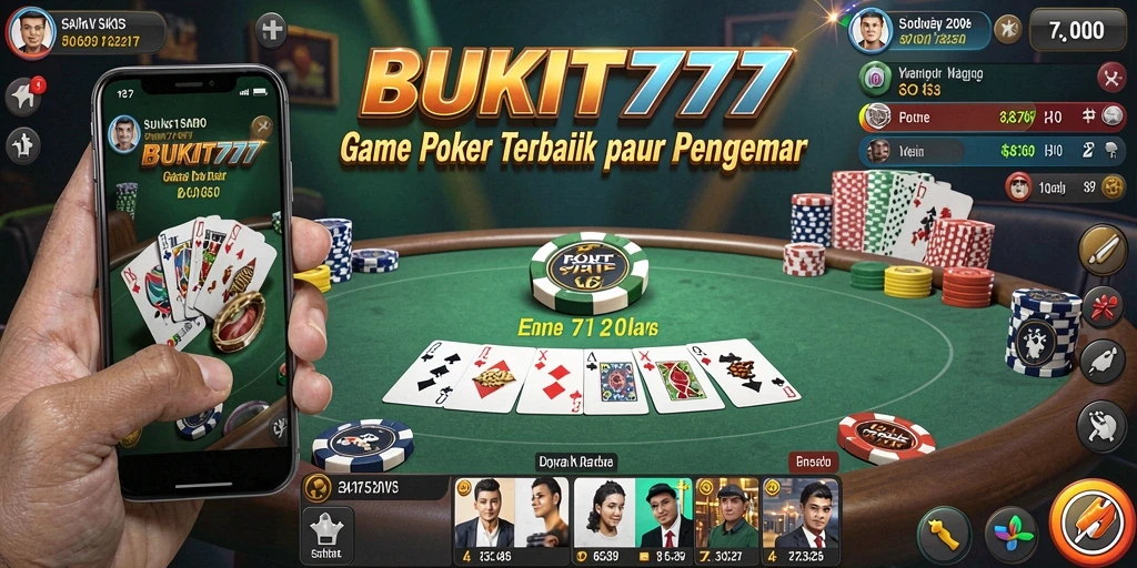 Tampilan gameplay seru dan menarik di BUKIT777.