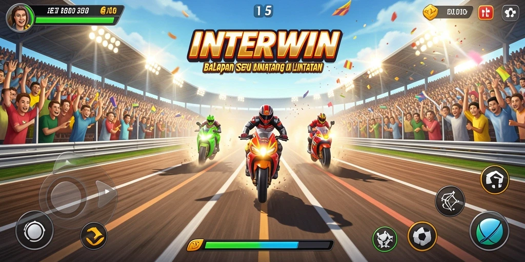 Gameplay Racing yang mendebarkan dan grafis luar biasa.