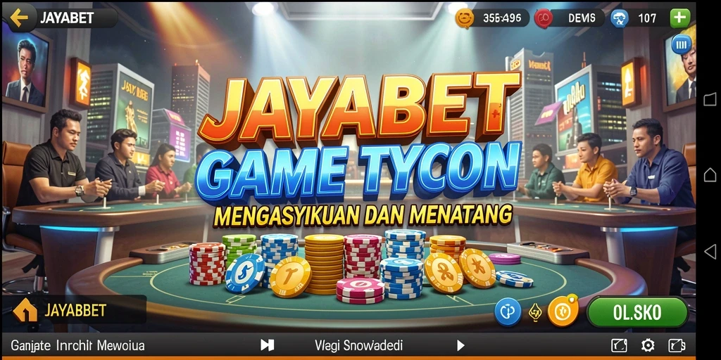 Tampilan screenshot JAYABET menampilkan gameplay Tycoon yang seru.