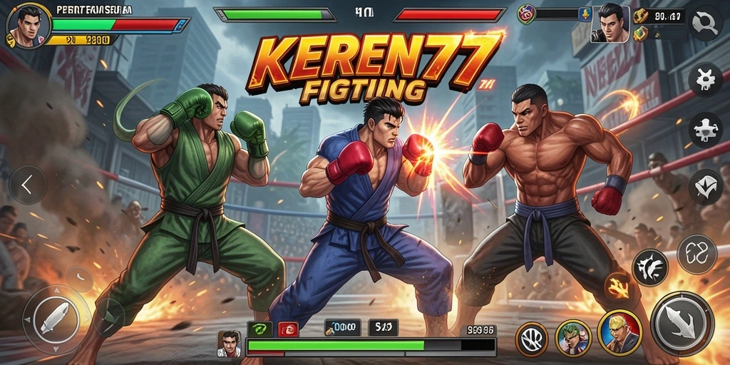 Tampilan gameplay KEREN77 yang mendebarkan dan penuh aksi.