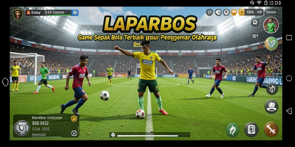 Tangkapan layar gameplay LAPARBOS yang mendebarkan.