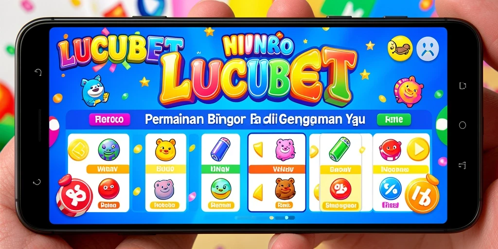 Screenshot gameplay LUCUBET menunjukkan serunya permainan Bingo yang interaktif.