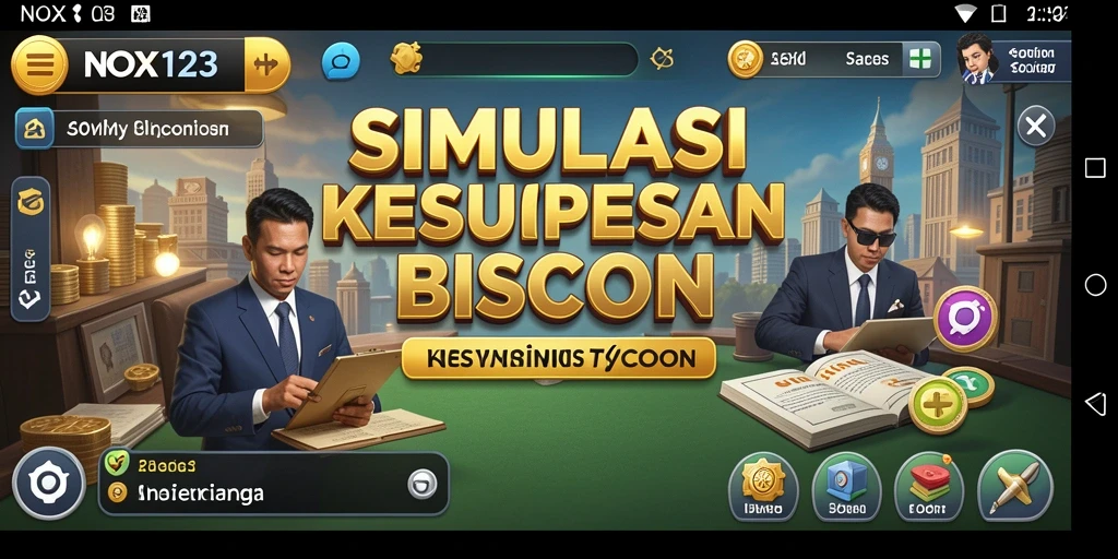 Gameplay menarik dengan manajemen bisnis yang menantang.