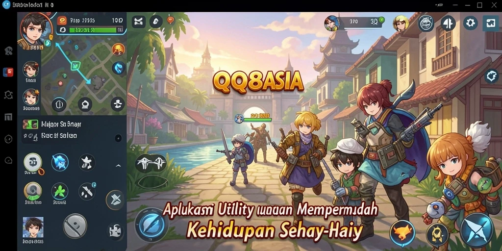 Tampilan utama QQ88ASIA menampilkan dashboard manajemen tugas yang intuitif.