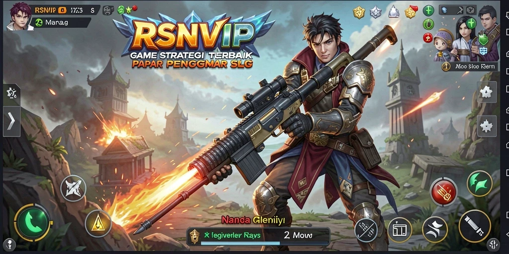 Tampilan gameplay RSNVIP yang penuh strategi dan aksi.