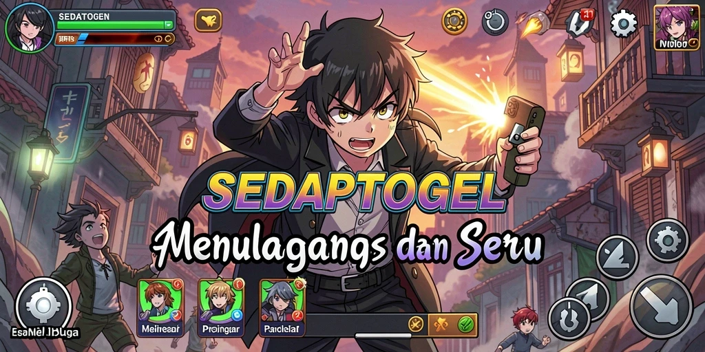 Tampilan gameplay yang seru dan penuh aksi dalam SEDAPTOGEL.