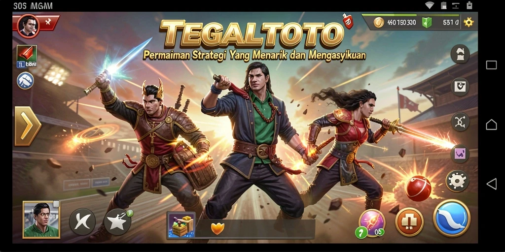 Gameplay menarik TEGALTOTO dengan berbagai strategi.